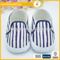 Design à la mode Chaussures pour enfants Confortable Stripes verticales Casual Chaussures bébé